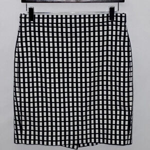 J. Crew Factory The Pencil Skirt Windowpane - 4p